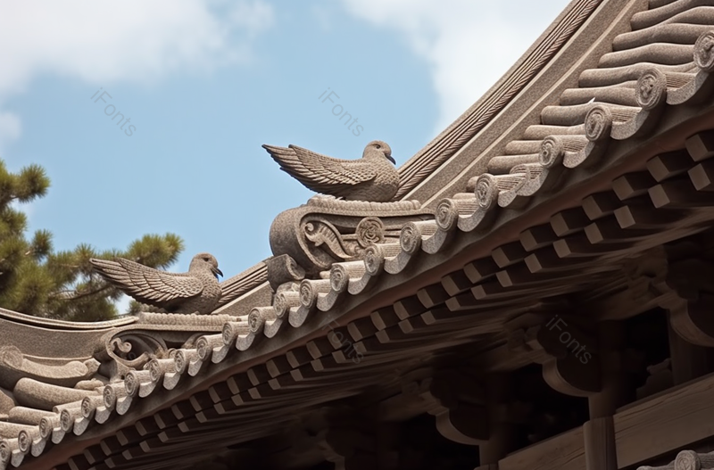 中国古代房屋屋檐建筑背景,高清,摄影图,摄影图片,图片大全,摄影图免费下载